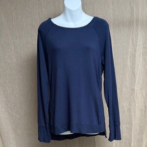 Active Life Navy Long Sleeve Women's Tee